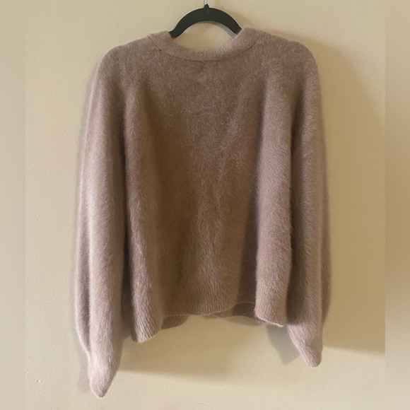 Princess Polly: brown fuzzy cardigan - Picture 4 of 5